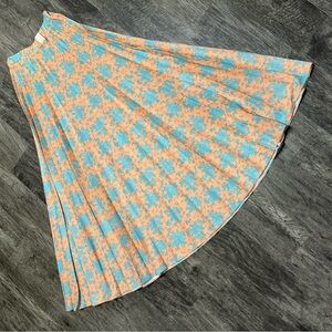 NWT Vintage KoKo Knits MAXI Pleated SKIRT